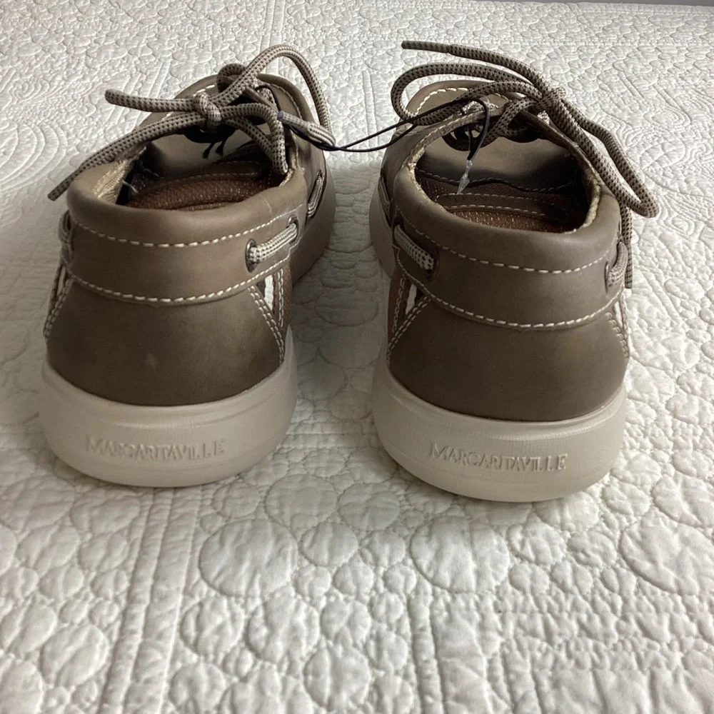Margaritaville Boat Shoes Men’s Size 10.5‎ NWOT Tan Brown